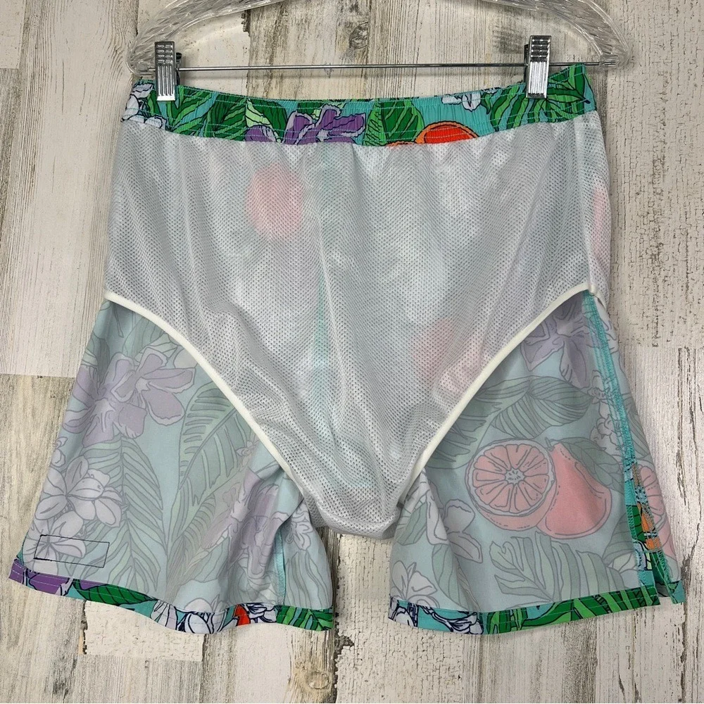 NEW! Vineyard Vines Men Short Pants XL Swimwear Trunk Tropical Island Resortwear